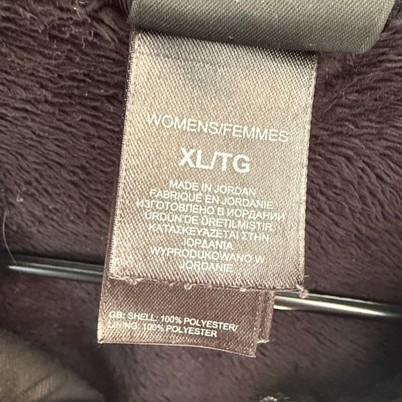 The North Face Women’s Osito Long Sleeve Soft Fleece Full Zip Jacket BLK Size XL - Picture 5 of 7